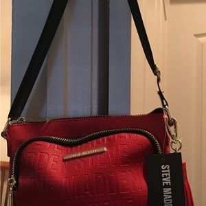 Steve Madden Crossbody Red Shoulder Bag